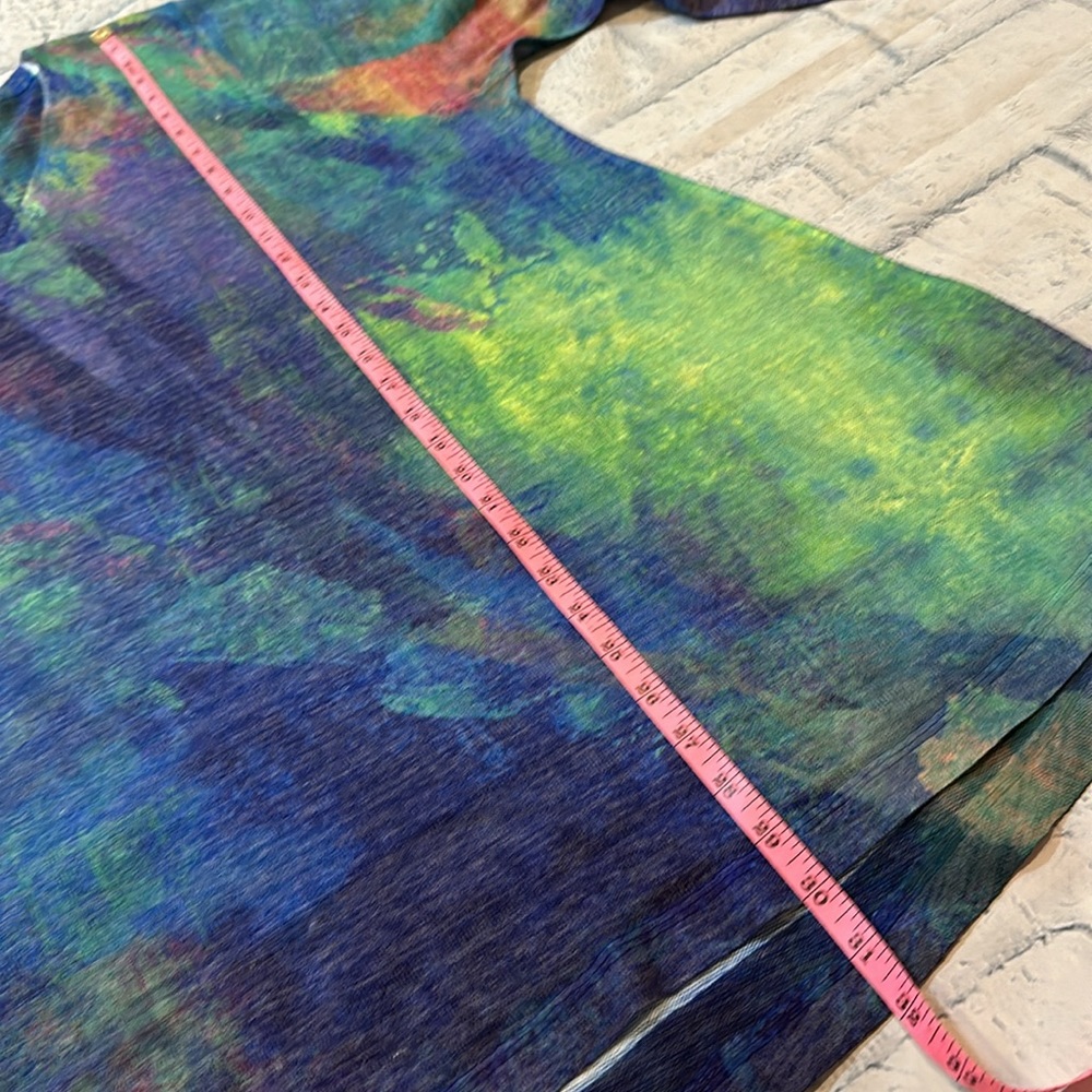 Nwot Soft Surroundings Color Block Tee - image 7